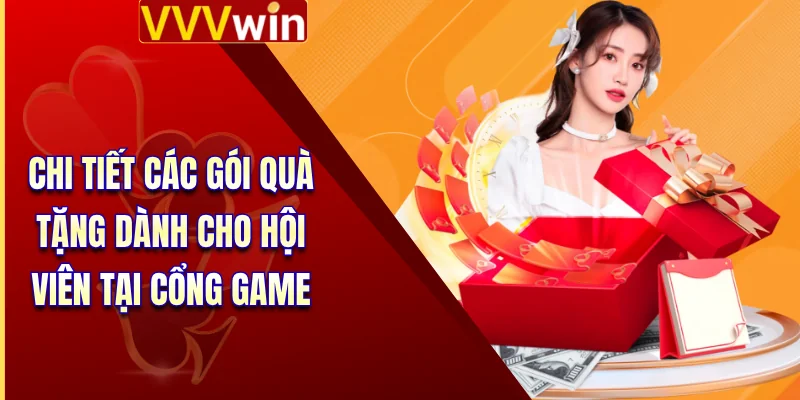Khuyến Mãi VVVWin 2 Chi tiết các gói quà tặng dành cho hội viên tại cổng game