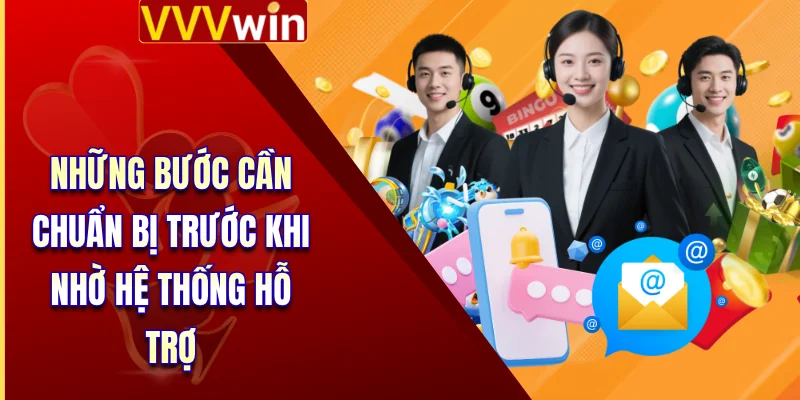 Liên Hệ VVVWin 4 Những bước cần chuẩn bị trước khi nhờ hệ thống hỗ trợ